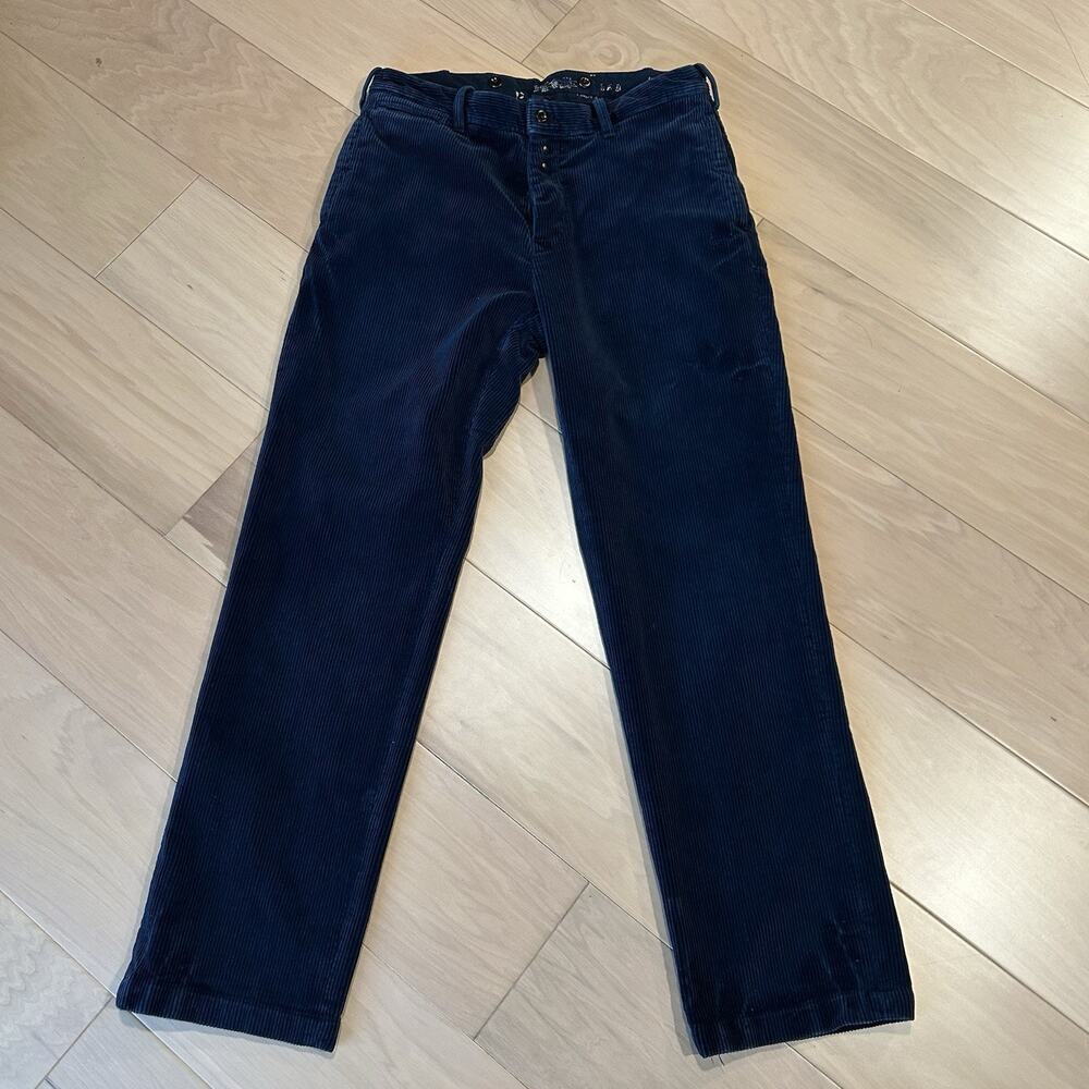 Vintage Polo Ralph Lauren Corduroy Cinch Back Trousers Men’s 32